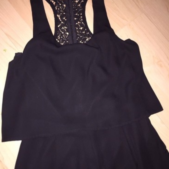 Flying Tomato BLK/GLD Jealous Lace Jumpsuit - Picture 3 of 5